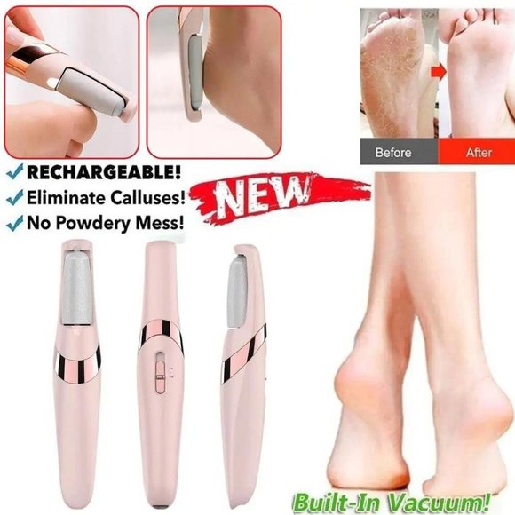 Foot Grinder Professional Electric Pedicure Tool USB Rechargeable File Callus - Picture 9 of 12